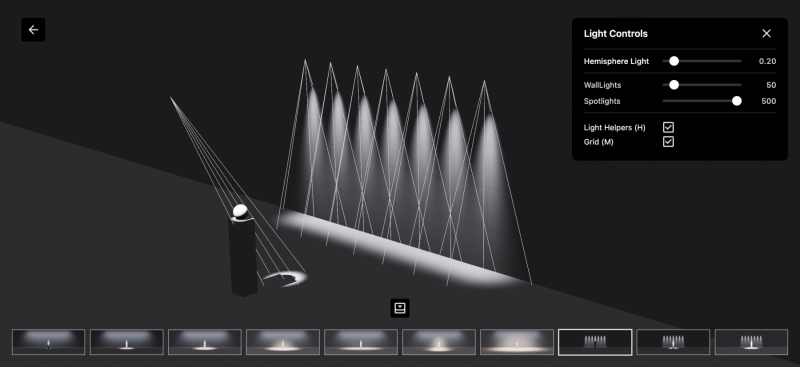 Virtual-light Framework: web-basierte Lösungen für Licht